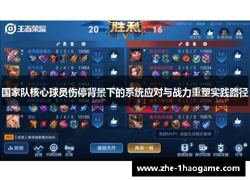 国家队核心球员伤停背景下的系统应对与战力重塑实践路径